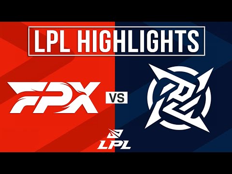 FPX vs NIP Highlights ALL GAMES | LPL 2024 Summer | FunPlus Phoenix vs Ninjas in Pyjamas