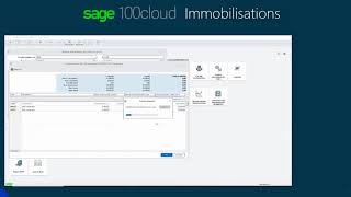 Sage 100 cloud Immobilisations