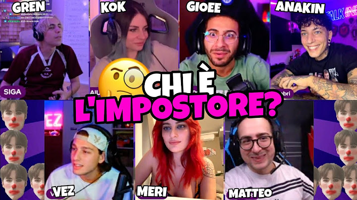 CHI È L'IMPOSTORE??🤔🎪 *nuovo format* con Kok, Gioee, Anakin, Vez, Meri e MatteoHS