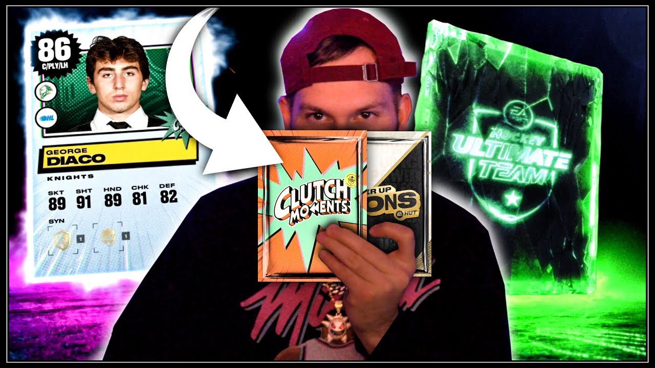 SPENT 200K FOR ELITE ICON PACK + *FREE CLUTCH MOMENT CARDS* AFTER DOING THESE CHALLENGES! NHL 23 HUT