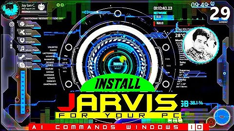 How to convert your computer into JARVIS | Control your System with AI Commands - Windows 10 Theme