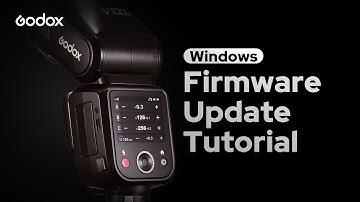 Godox Firmware Update Tutorial — Windows