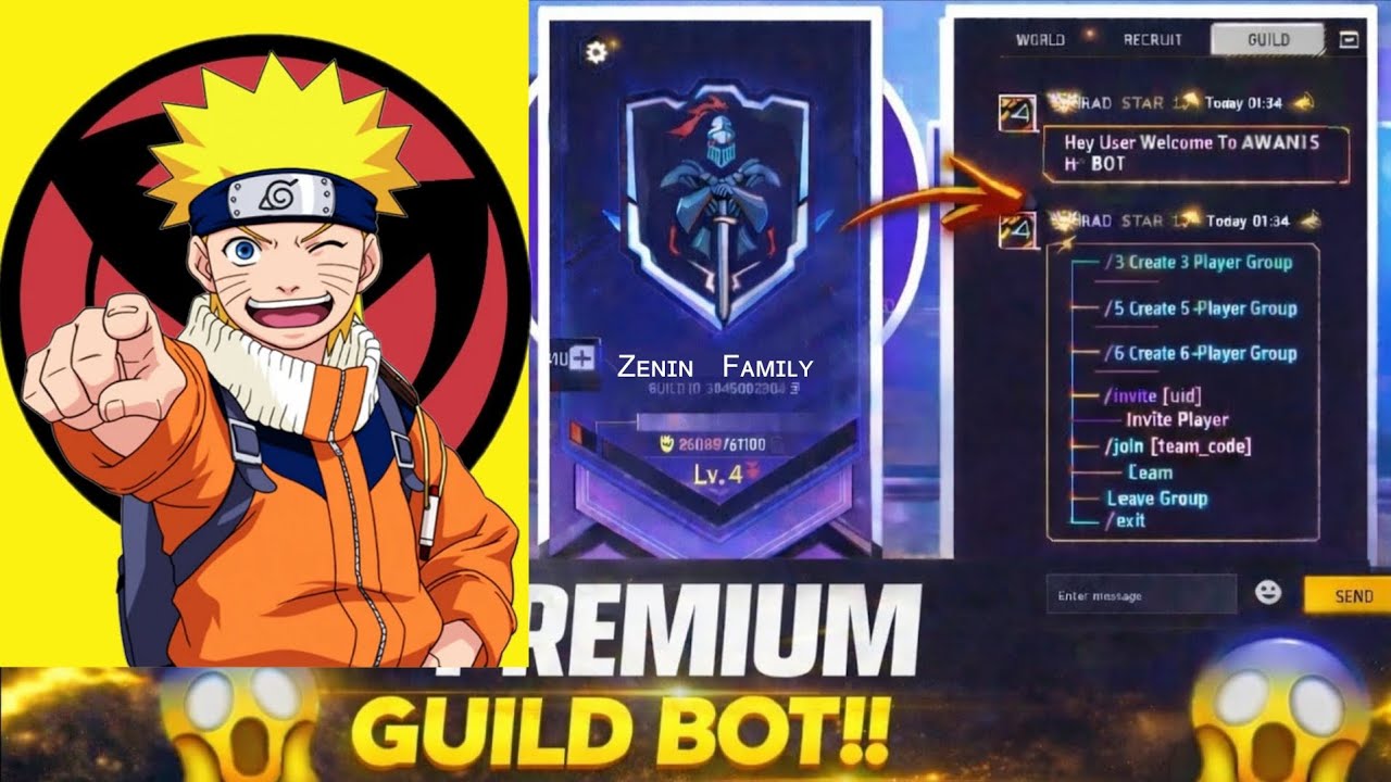 🔥Free Fire Guild Bot Kaise Banaye? 😱 | Smart Guild Bot Setup Tutorial 🤖 ...