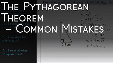 Common Mistakes with the Pythagorean Theorem | BHNmath