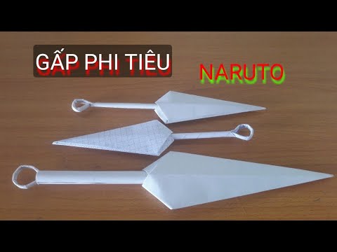 Video Cách Gấp Phi Tiêu NARUTO Thật Dễ,How to make a Paper... - youtube