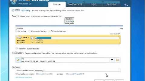 P2V backup and restore in a disaster recovery strategy with EaseUS Todo Backup