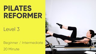 Pilates Workout | Reformer | Level 3 | 10 Minute | Beginner / Intermediate | Arms & Abs
