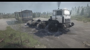 NEW DLC THE VALLEY | The E-7429, the C-6317 and the A-969 | Spintires Mudrunner