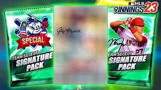 CHAT CALLED THIS PULL! Special TSS & Team Select Sig Craft Pack Opening! - MLB 9 Innings 23 screenshot 5