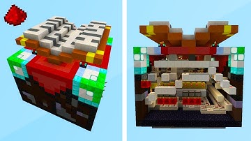 Giant WORKING Enchantment Table - (MCPE REDSTONE MAP // Giant Block Map)