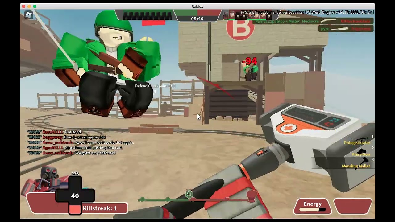 Montage of TC2 - Roblox