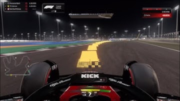 F1 23 Qatar Hotlap + Setup 1:20.255 (Controller)