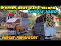 proses muatan kayu sengon versi miniatur truk