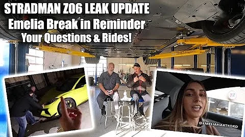 CORVETTE TECH TUESDAY ~Z06 BREAK IN~ YOUR QUESTION...