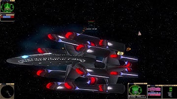 Transwarp Class vs Klingon Vendetta | KM | Star Trek Bridge Commander