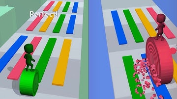 Layers Roll Gameplay All Levels iOS, Android Walkthrough Mobile Game New Alltrailer Mix Level 43-44