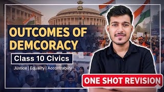 Outcomes of Democracy One Shot | Easy Notes for Revision | Class 10 Civics | Social With Sumit 