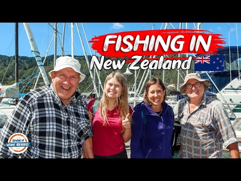 We caught a SHARK! 🦈 Handline FISHING New Zealand 🇳🇿 with Venetian Pros! 197 Countries, 3 Kids