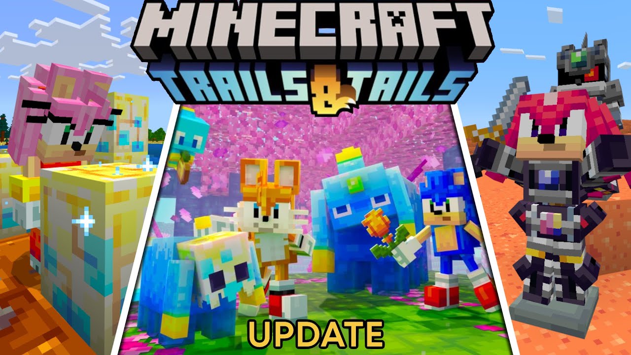 New 'Trails & Tails' Update Comes to Minecraft Sonic Texture Pack - Games -  Sonic Stadium