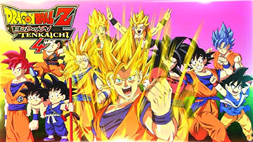 Dbz Ttt mod | BT4 Texture | All Original Attacks & Transformation | Permanent Menu [Download]