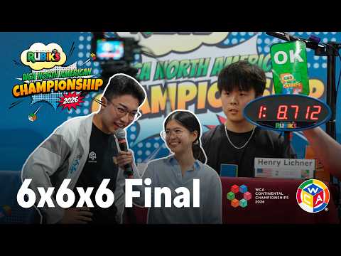 An Unexpected Ending? | Rubik's WCA North American Championship 2026 6x6 Final