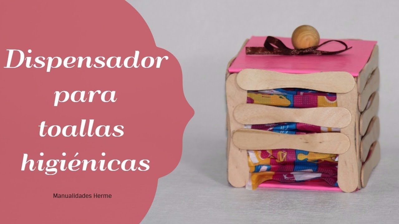 Dispensador de toallas higiénicas