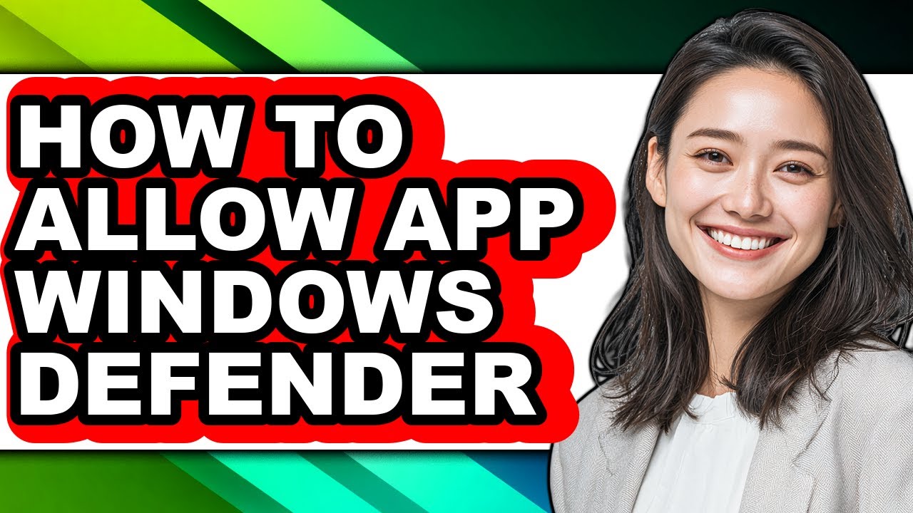 How to Allow App Windows Defender - Step by Step