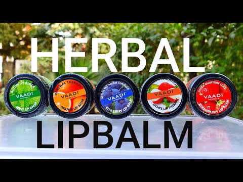 Vaadi Herbals Assorted Lip Balms Pack Of 5 review & demo | RARA | affordable lipbalm for everyone |