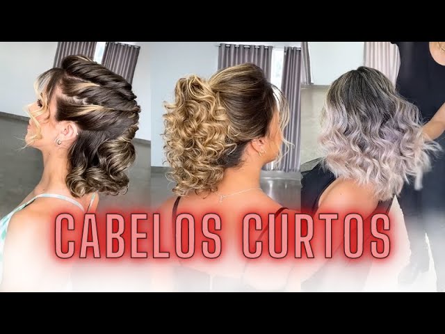 Cabelo Liso Curto Rabo de Cavalo 02LICURC0000 - Cabelo Liso Curto