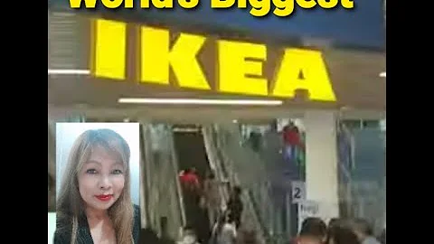 BIGGEST IKEA in the world
