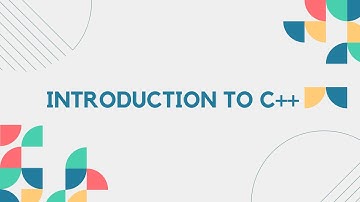 Introduction To C++