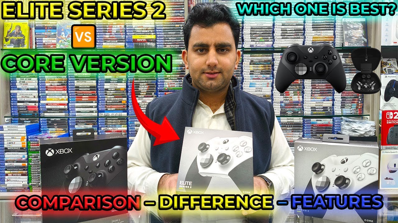 Xbox Elite Series 2 vs Elite Series 2 Core Comparison – Difference ...