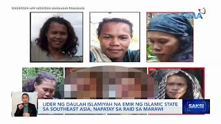 Lider ng Daulah Islamiyah na Emir ng Islamic state sa Southeast Asia, napatay sa raid sa... | Saksi