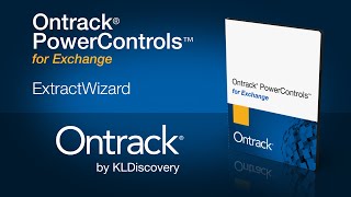 Ontrack performs software demonstration of the Extract Wizard module of OPC software. screenshot 3