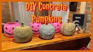 DIY Concrete Pumpkin Project by The Furrminator 6,000 views 2 years ago 3 minutes, 17 seconds