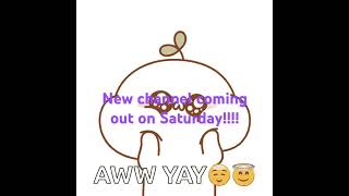 my new channel coming tomorrow