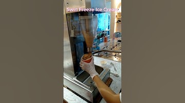 mesin swirl freeze ice cream frozen yogurt blender es krim #eskrim