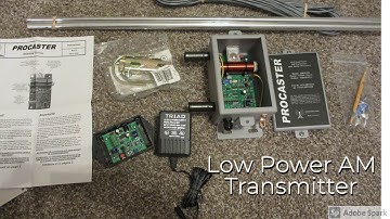Chezradio Procaster Part 15 AM Transmitter, Pt 2: GETTING STARTED