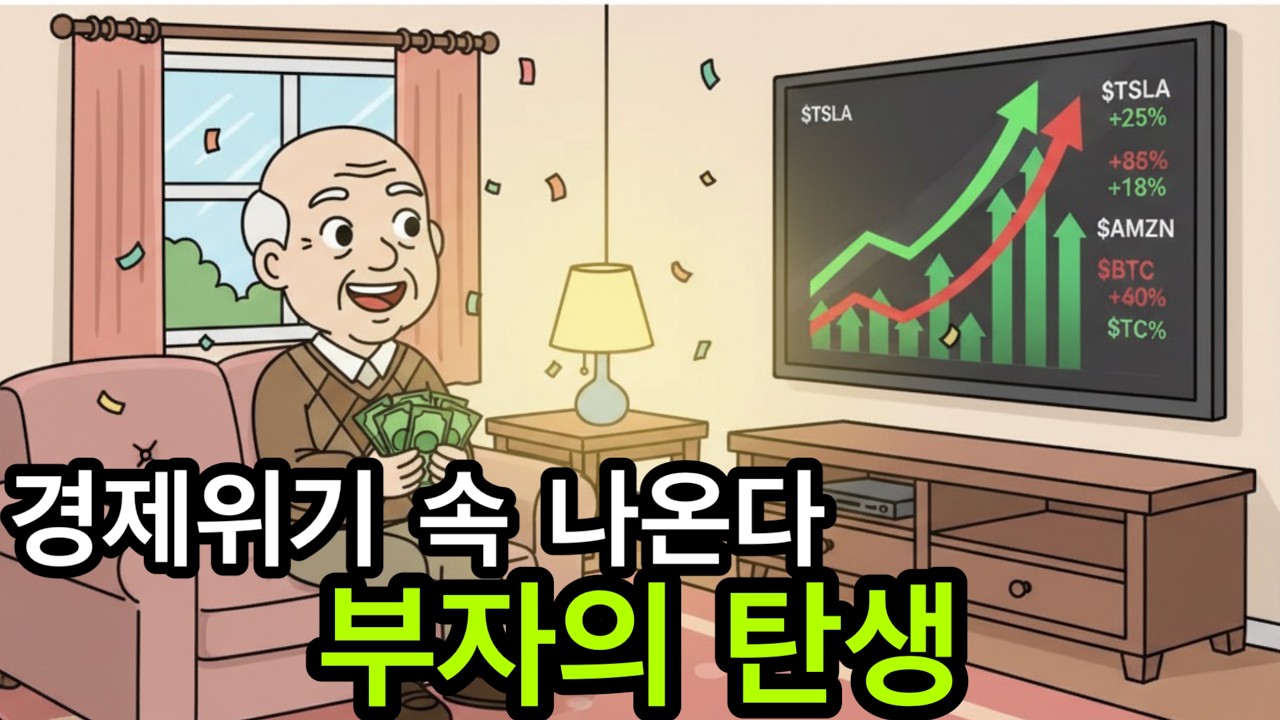 경제위기 속 부자되는 사람은? 난세에 영웅난다. 부자의 탄생