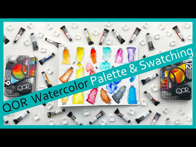 Be prepared for different colors in QOR watercolor sets! - WetCanvas:  Online Living for Artists