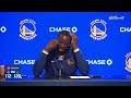 Draymond Green Postgame Interview | Golden State Warriors beat Washington Wizards 126-112
