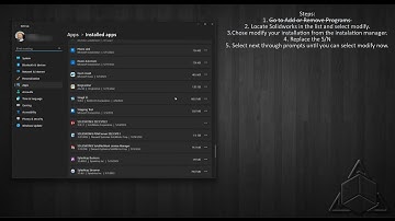 How to Change SolidWorks Serial Numbers