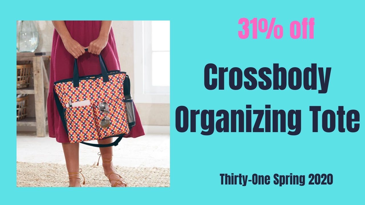31 crossbody organizing tote