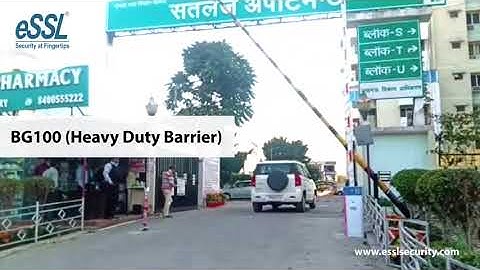 SUCCESSFULLY INSTALLED | BG -100 HEAVY DUTY BARRIER | CASE STUDY | eSSL Security