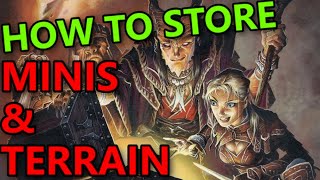 Store RPG Miniatures and Terrain This Way!