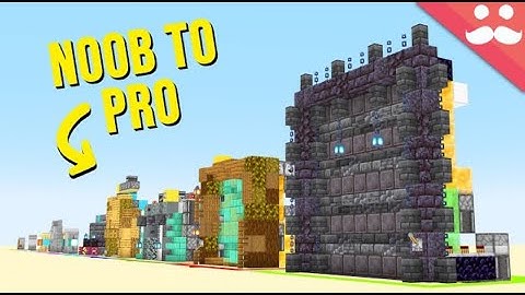 11 Levels of Minecraft Door: From Noob to Pro #minecraft