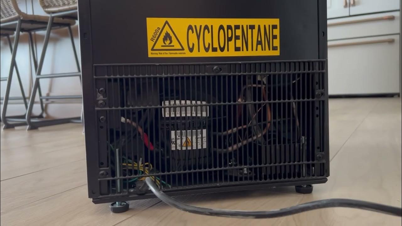 Ca’Lefort 15” Wine Cooler Refrigerator Very Noisy After Install YouTube