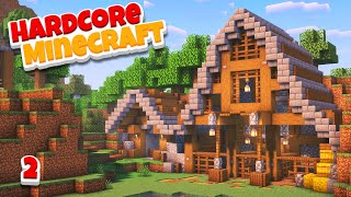 Cozy Animal Barn! - Minecraft Hardcore 1.20 Lets Play