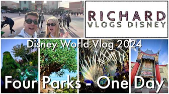 Walt Disney World Vlog - Four Parks One Day - Episode 3 - Including Caribbean Beach Room Tour!