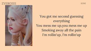 somi - anymore [lyrics]#somi #somilyrics #anymore